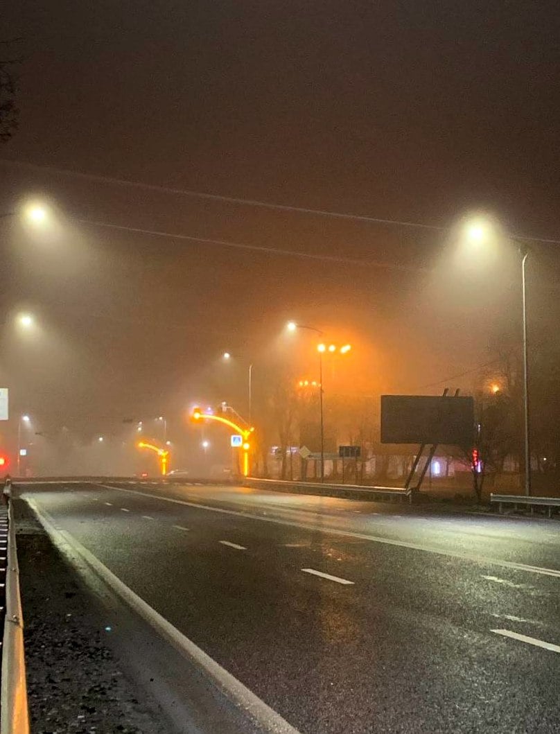 Обновленные светофоры на Киевском шоссе