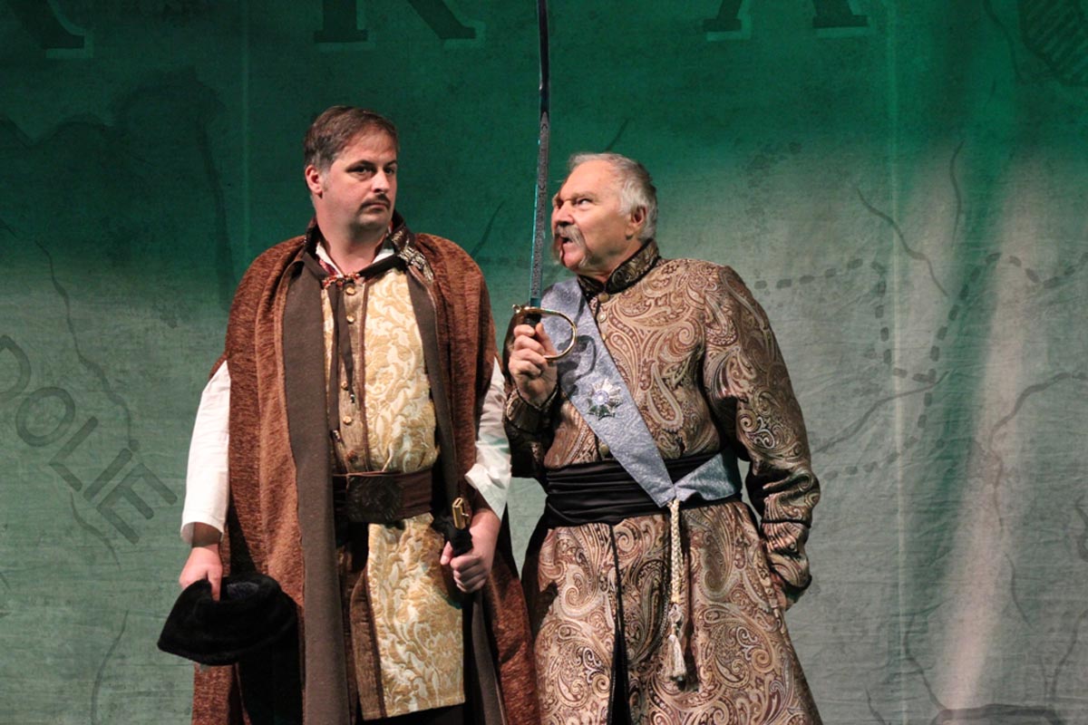 "Последняя любовь Гетмана". Фото: teatr-gogolya.pl.ua