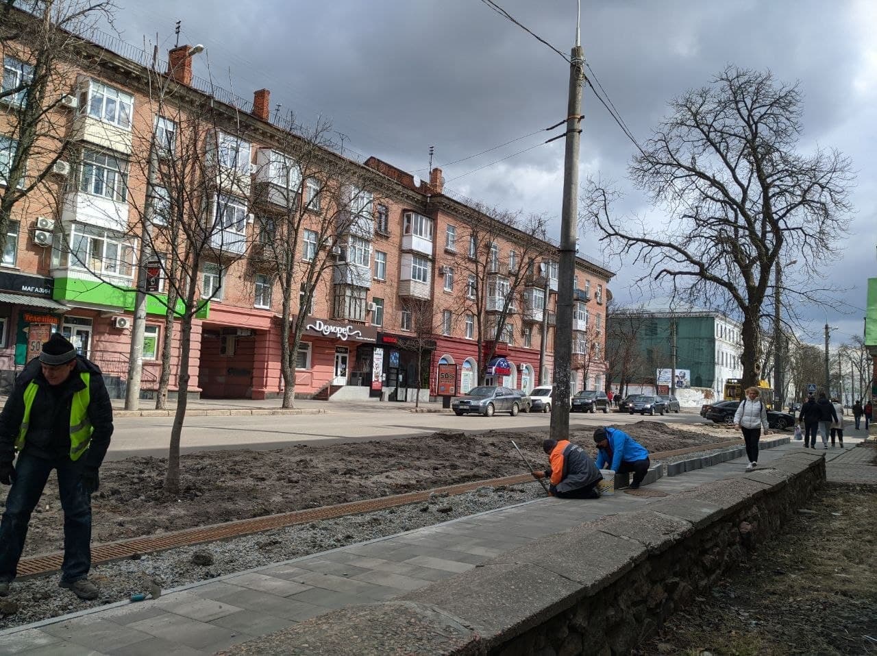 Ремонт у СБУ. Фото: https://t.me/fontan1000000