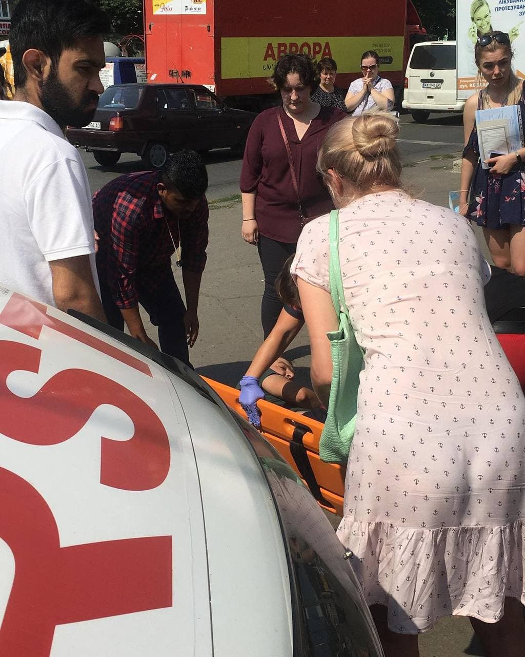 Водителю стало плохо за рулем. Фото: poltava shosho