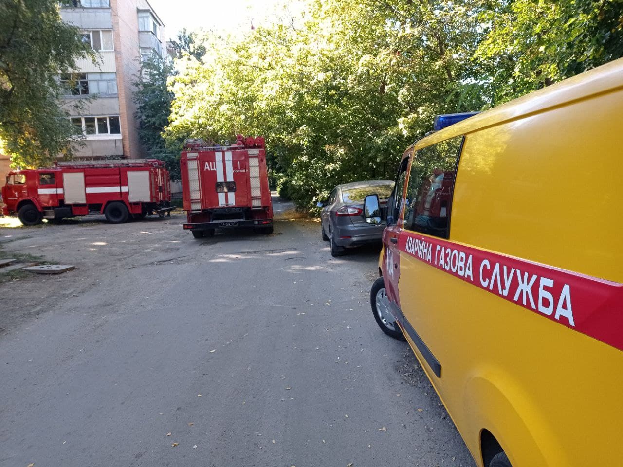 Пожар на улице Навроцкого