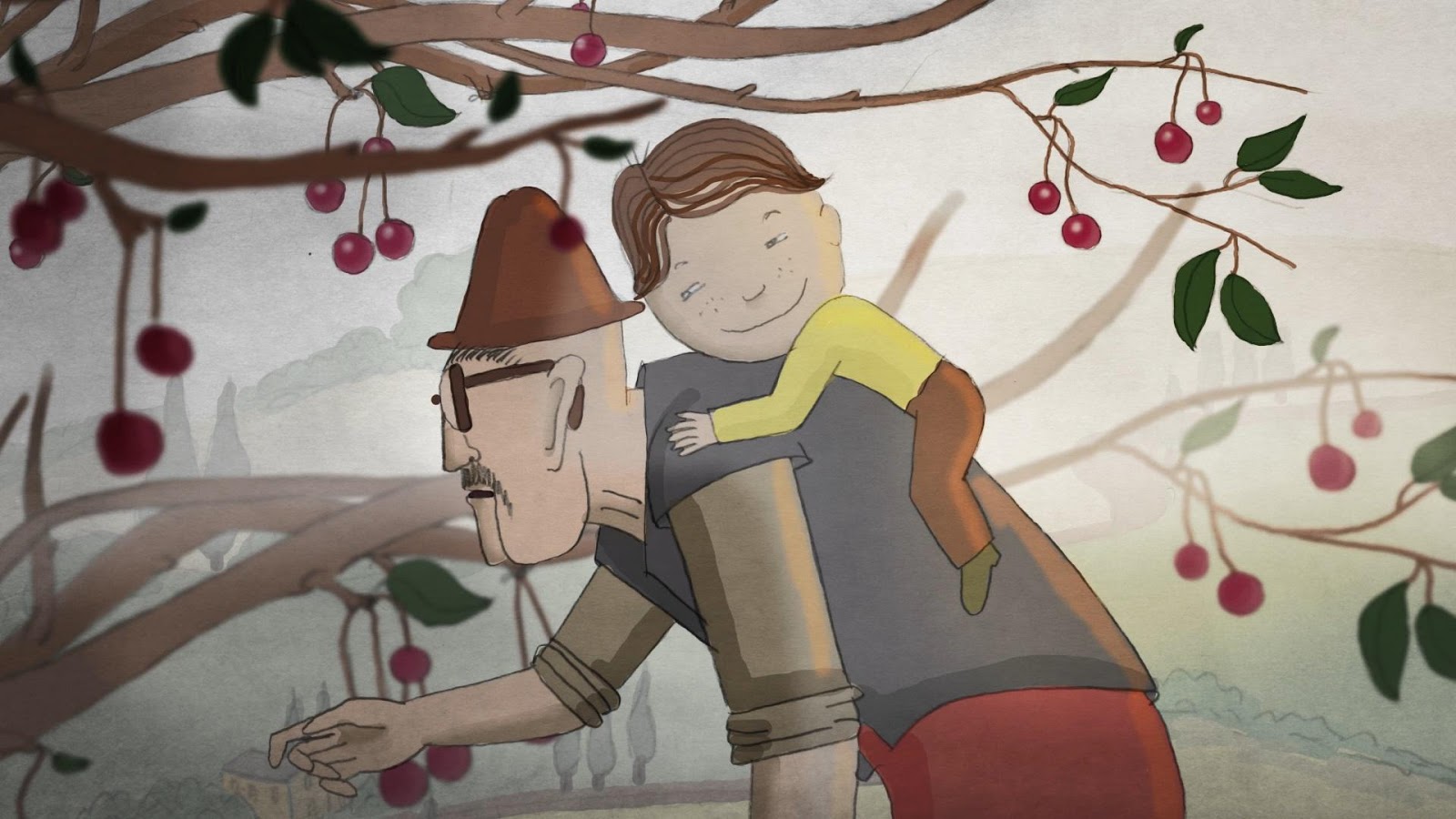 "Мой дедушка был вишней". Фото: bukvolet83.blogspot.com