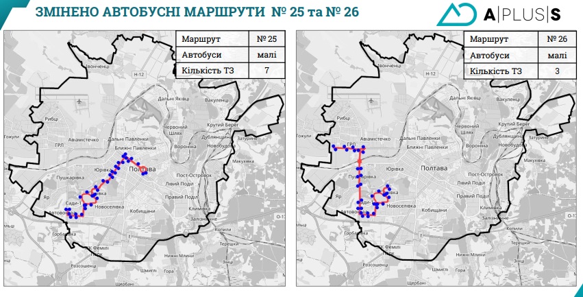 Будь в курсе: в Полтаве предлагают изменить сеть маршрутов общественного транспорта фото 3 2