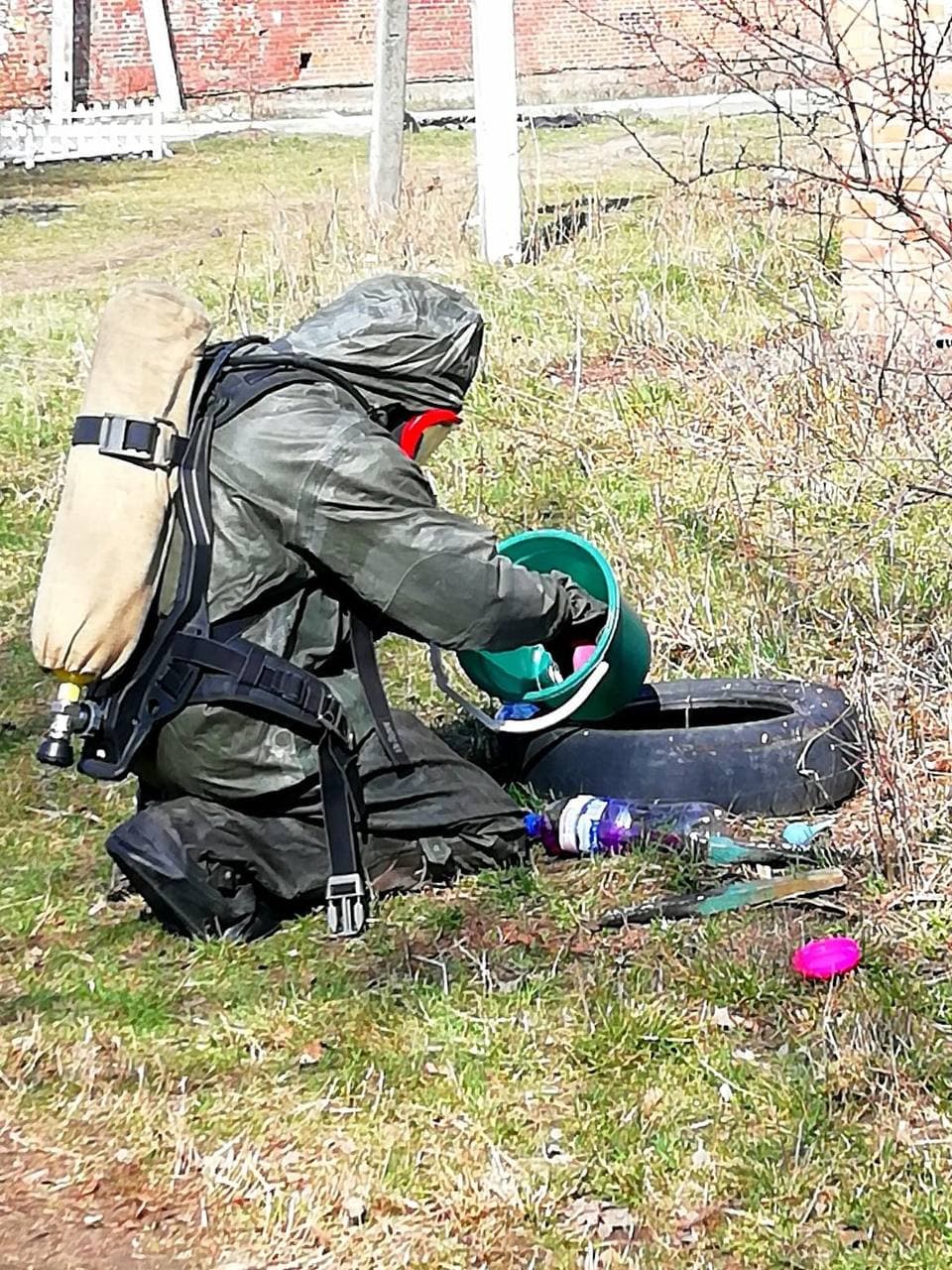 Опасные отходы убрали и очистили местность. Фото: https://t.me/pvp_0532