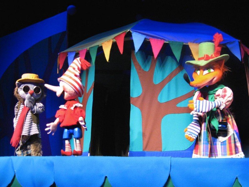 "Приключения Буратино или золотой ключик". Фото: pl-puppet.com.ua