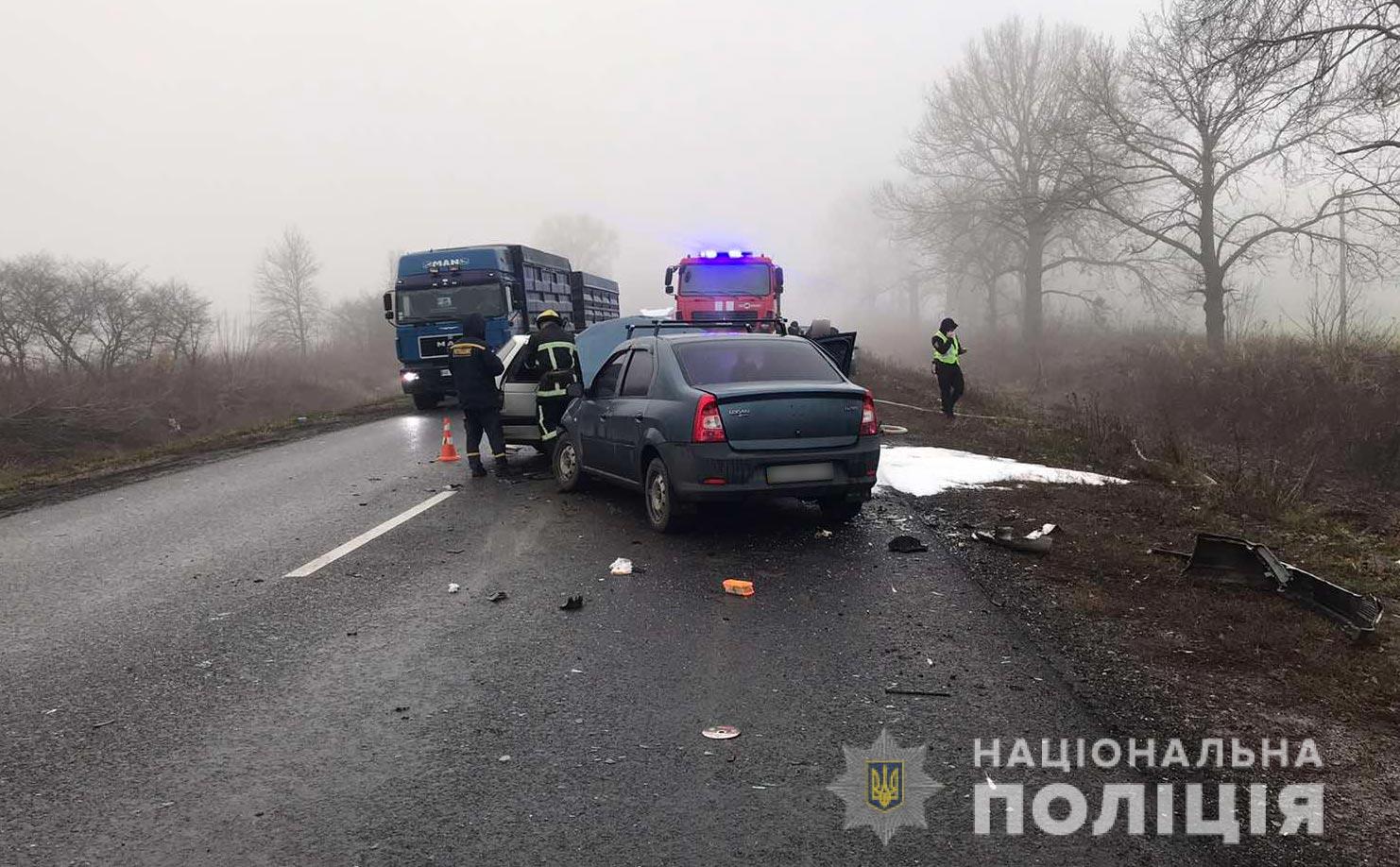 После ДТП часть дороги была перекрыта