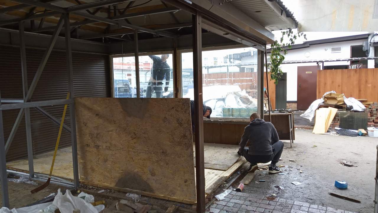 Опустевший "Книжный рынок". Фото: poltava.to