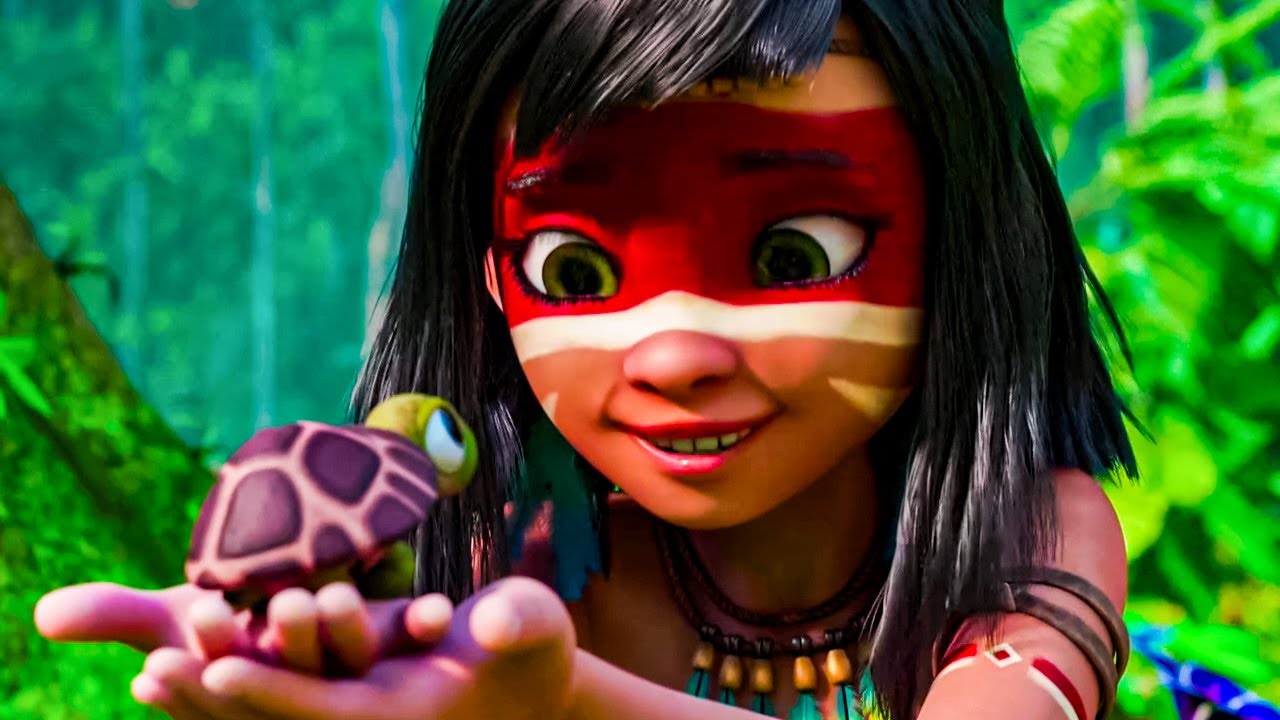 Кадр из мультфильма "Аинбо: дух Амазонки"