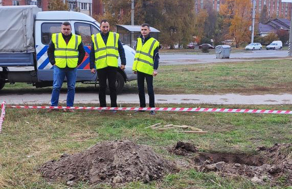 В Полтаве на Леваде нашли мину. Фото: https://www.rada-poltava.gov.ua/news/20179319/