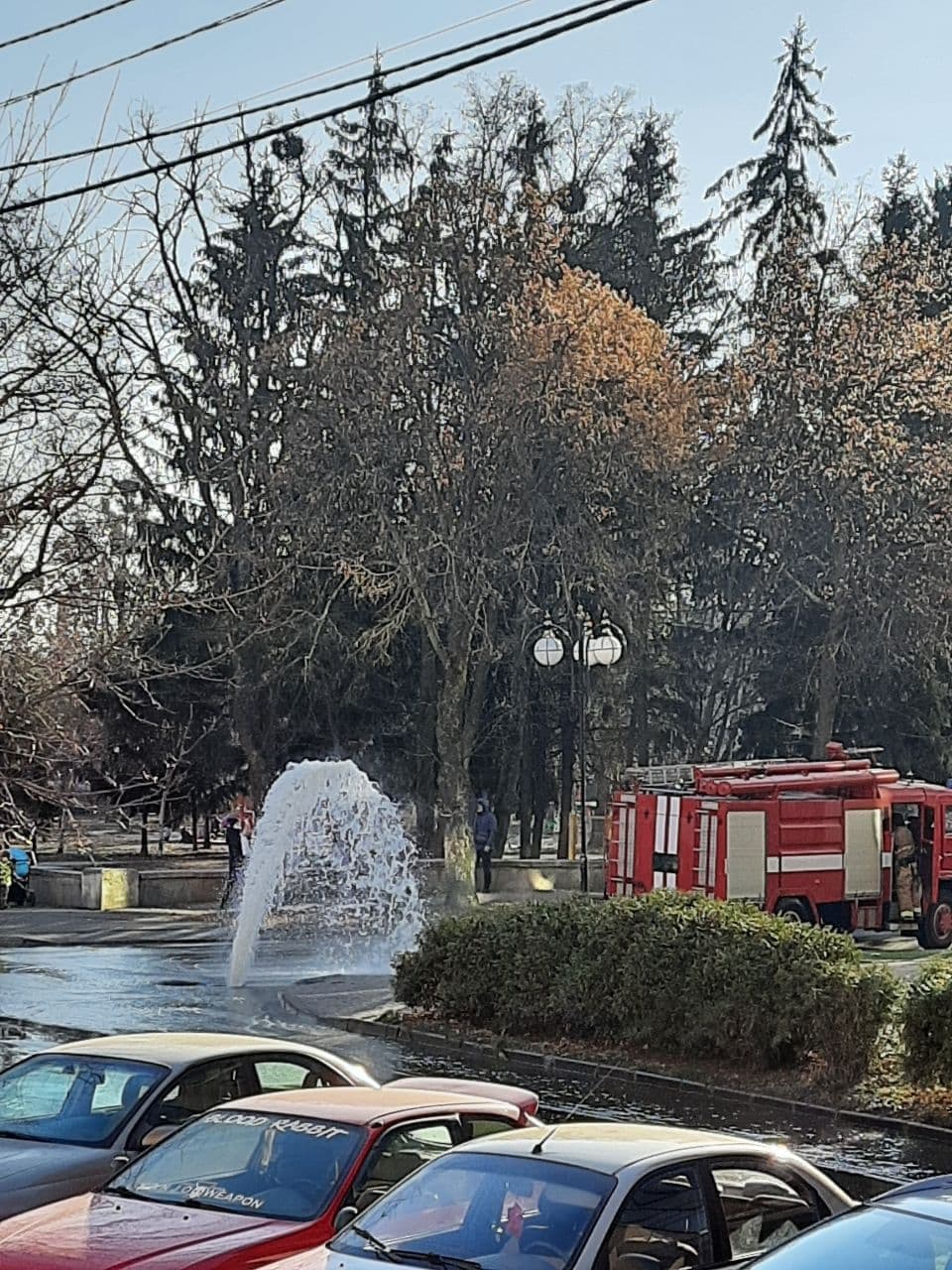 Коммунальная авария в Полтаве. Фото: https://t.me/pvp_0532