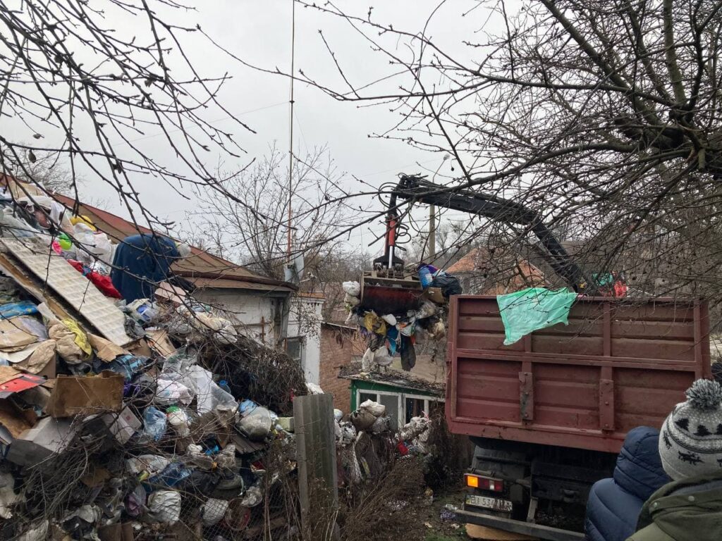Вывоз отходов может занять несколько дней. Фото: https://zmist.pl.ua/