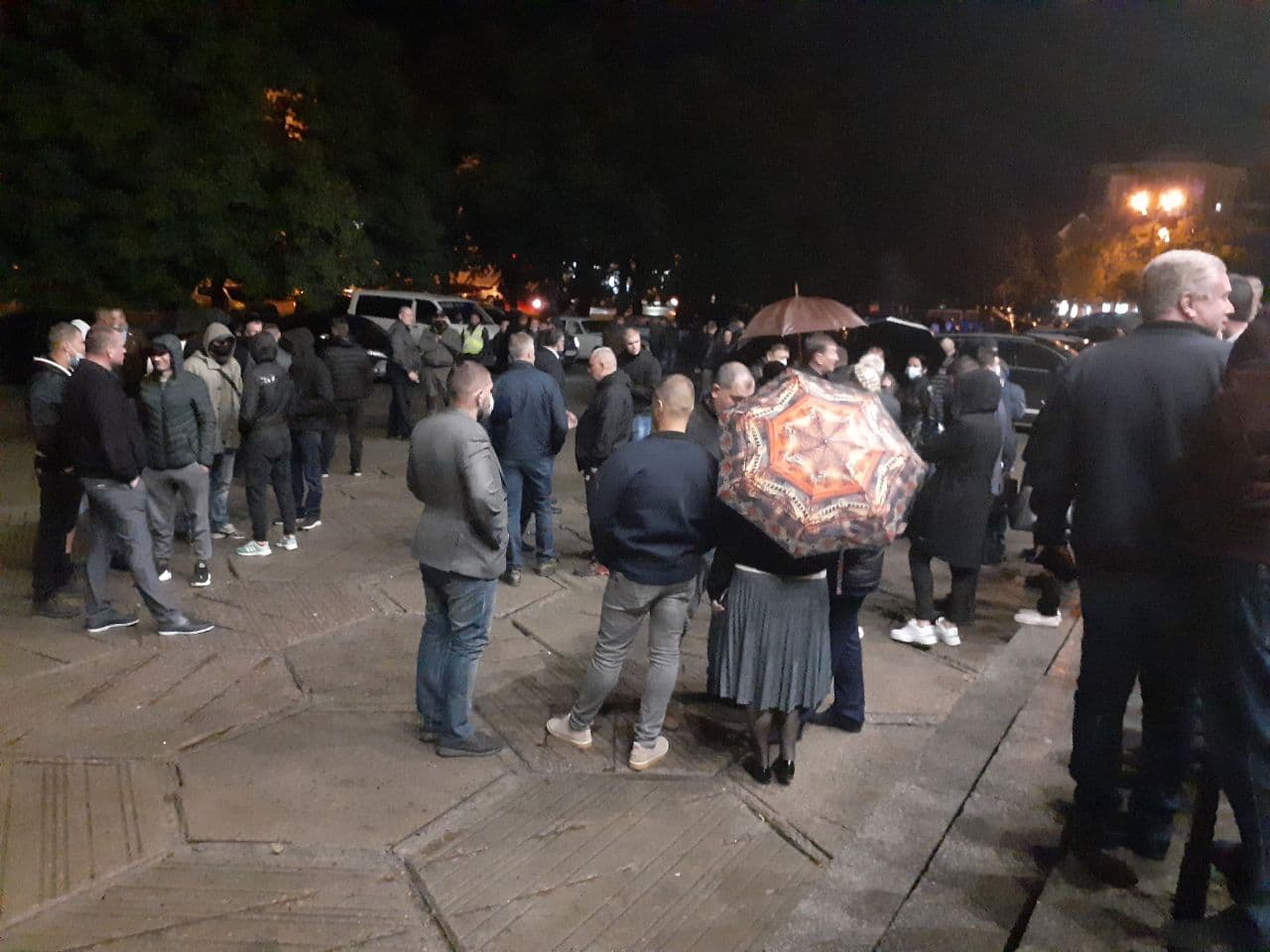 Протестующие в Полтаве. Фото: https://t.me/pl_zmist