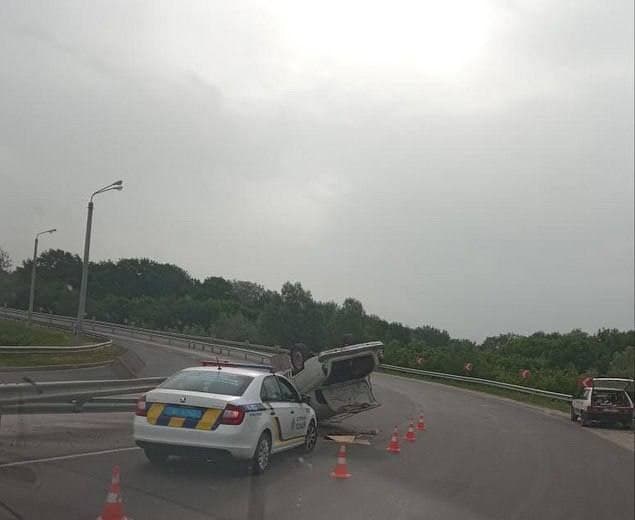 В аварии никто не пострадал. Фото: https://t.me/central_ua_tv