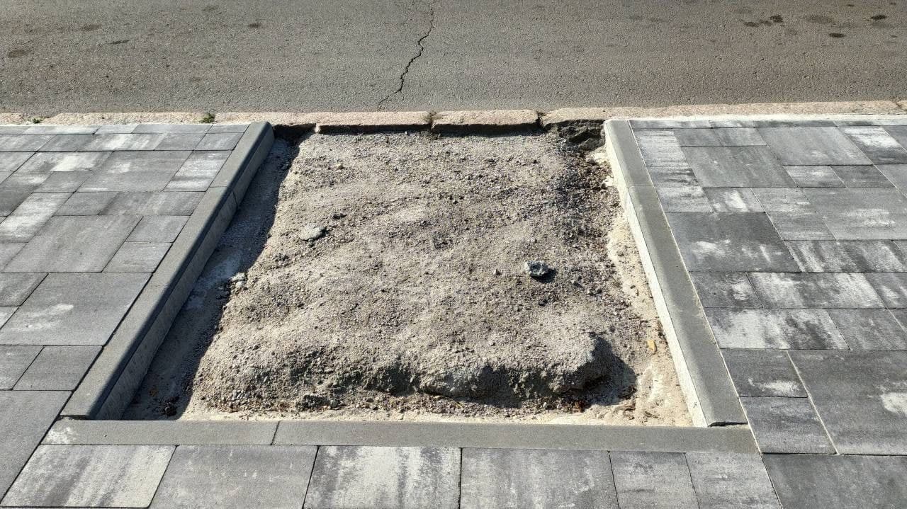 Деревьев пока нет. Фото: https://poltava.to/