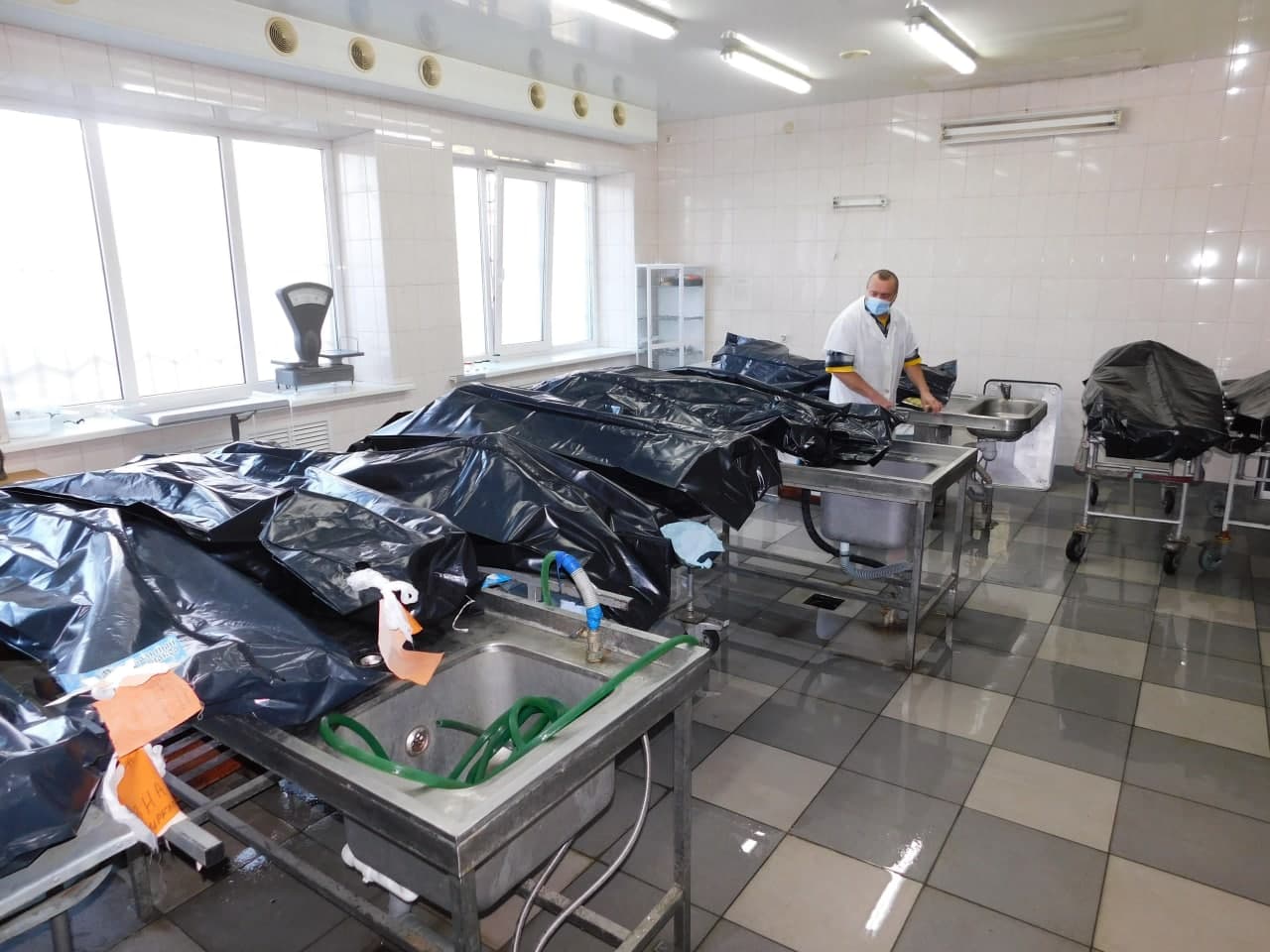 Кадры из морга Полтавы. Фото: poltava.to