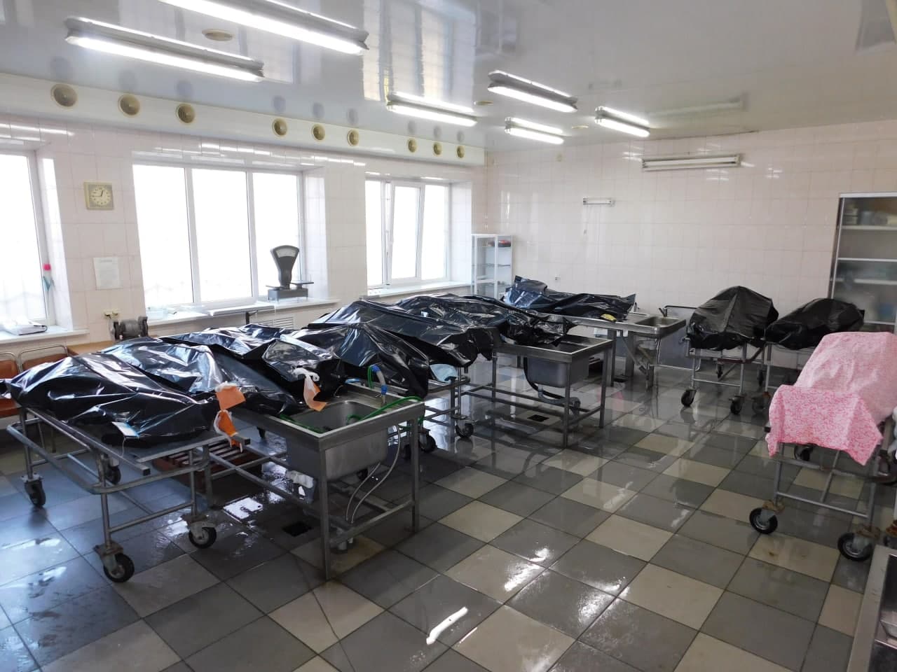 Кадры из морга Полтавы. Фото: poltava.to