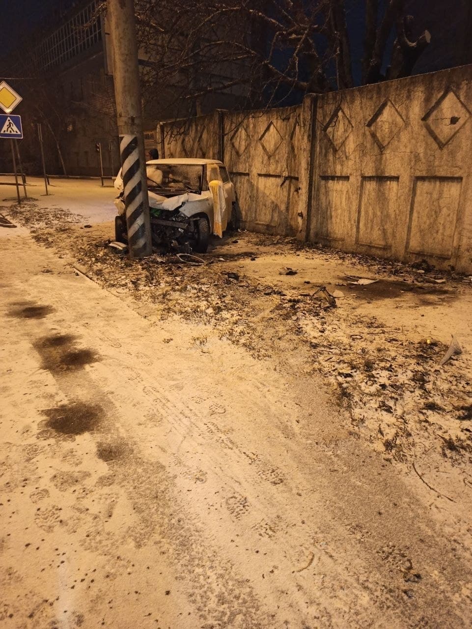 Ночное ДТП в Полтаве