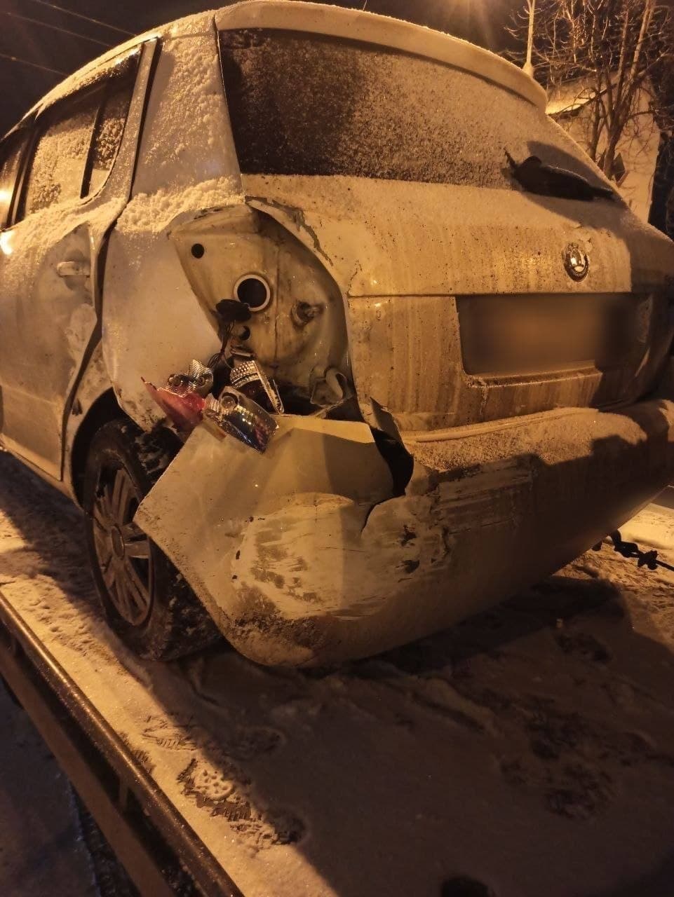 Ночное ДТП в Полтаве