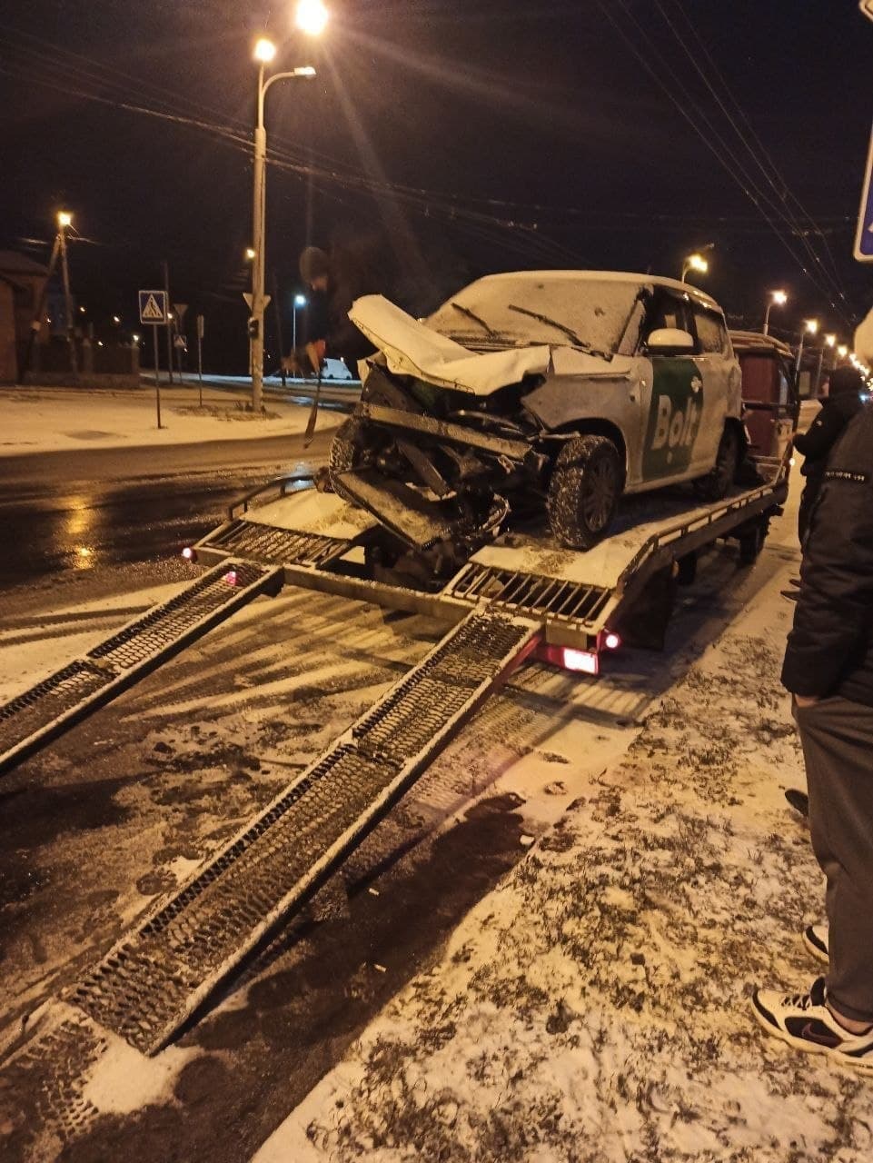 Ночное ДТП в Полтаве