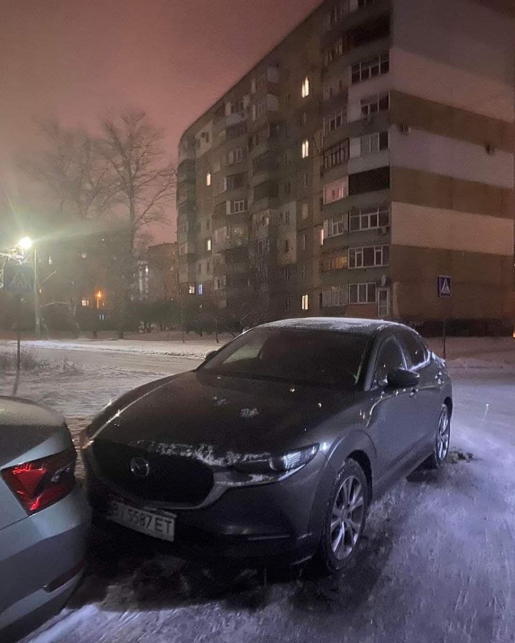 Фотоподборка плохой парковки в Полтаве в январе 2022