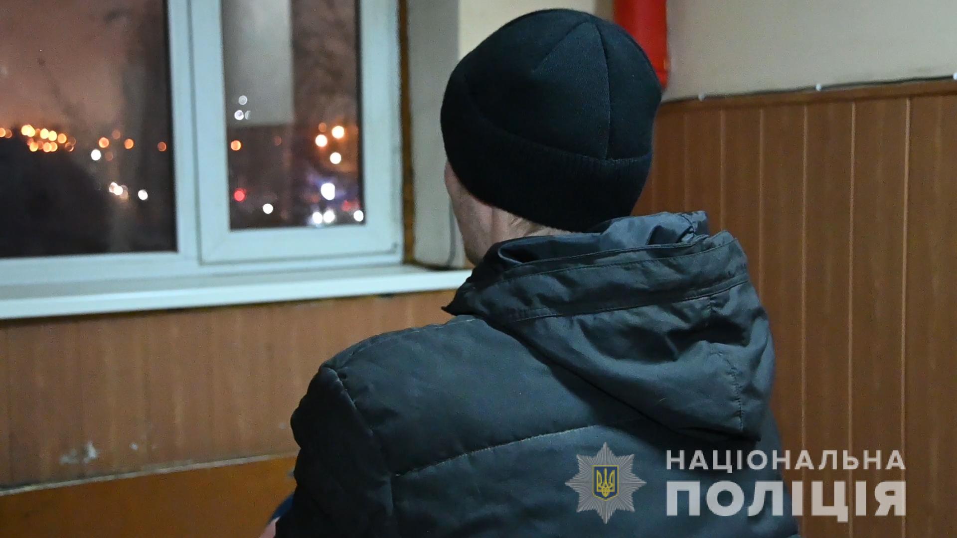 Ограбление киоска в Полтаве