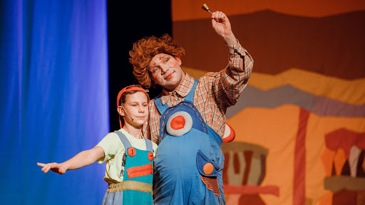 Спектакль "Малыш и Карлсон". Фото: http://www.triumphart.ru/