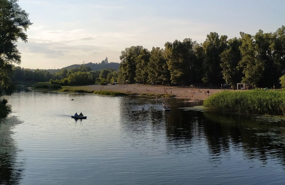 Пляжи на Ворскле