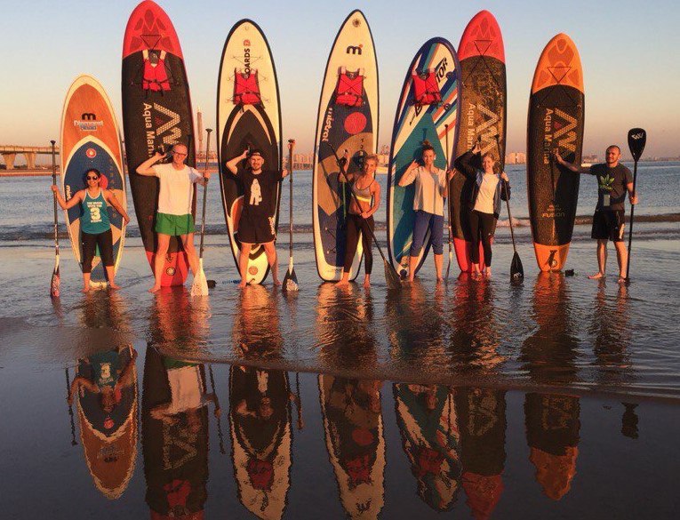 SUP-прогулки по Ворскле в выходной