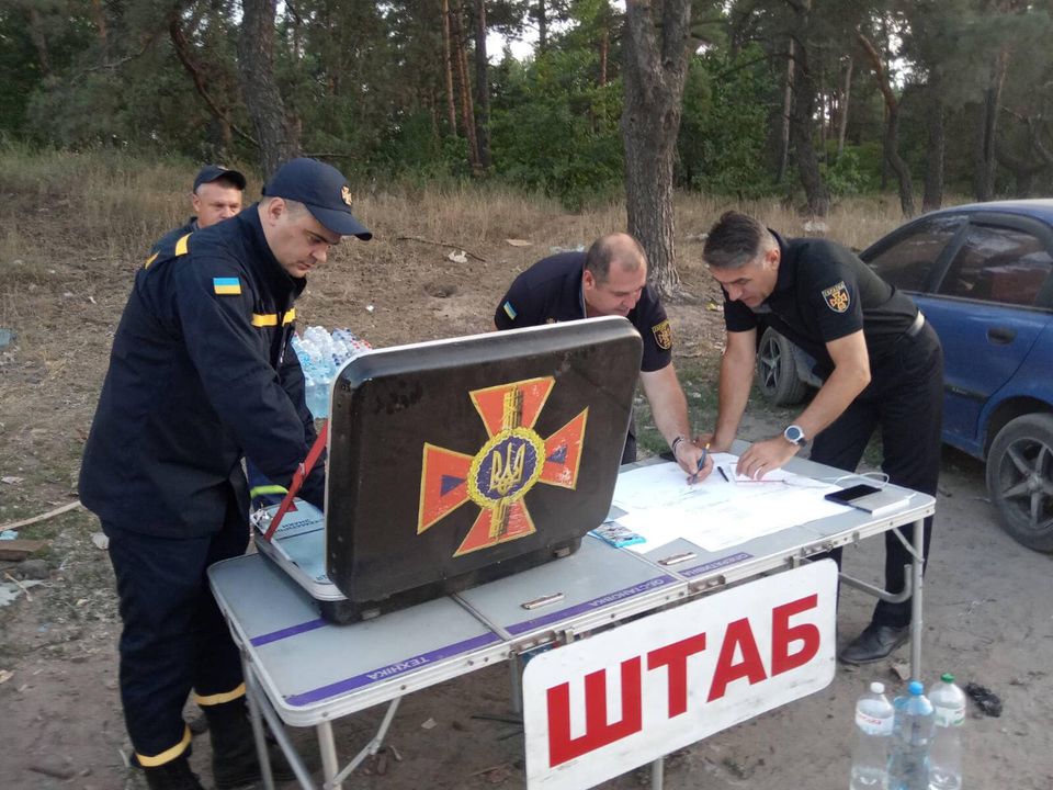 Пожар на Макуховской свалке