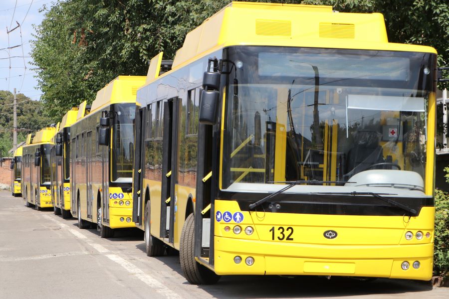 В Полтаве похвастались новыми троллейбусами