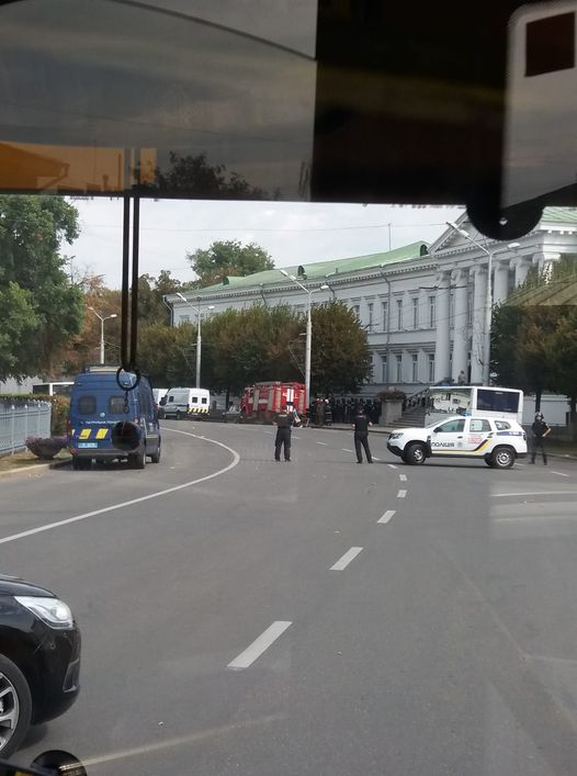 Полиция проводит учения