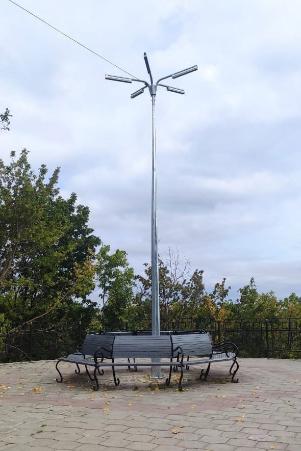 Появилось освещение на смотровой площадке