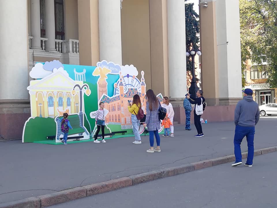 Как украсили Полтаву ко Дню города / Фото: Нина Король