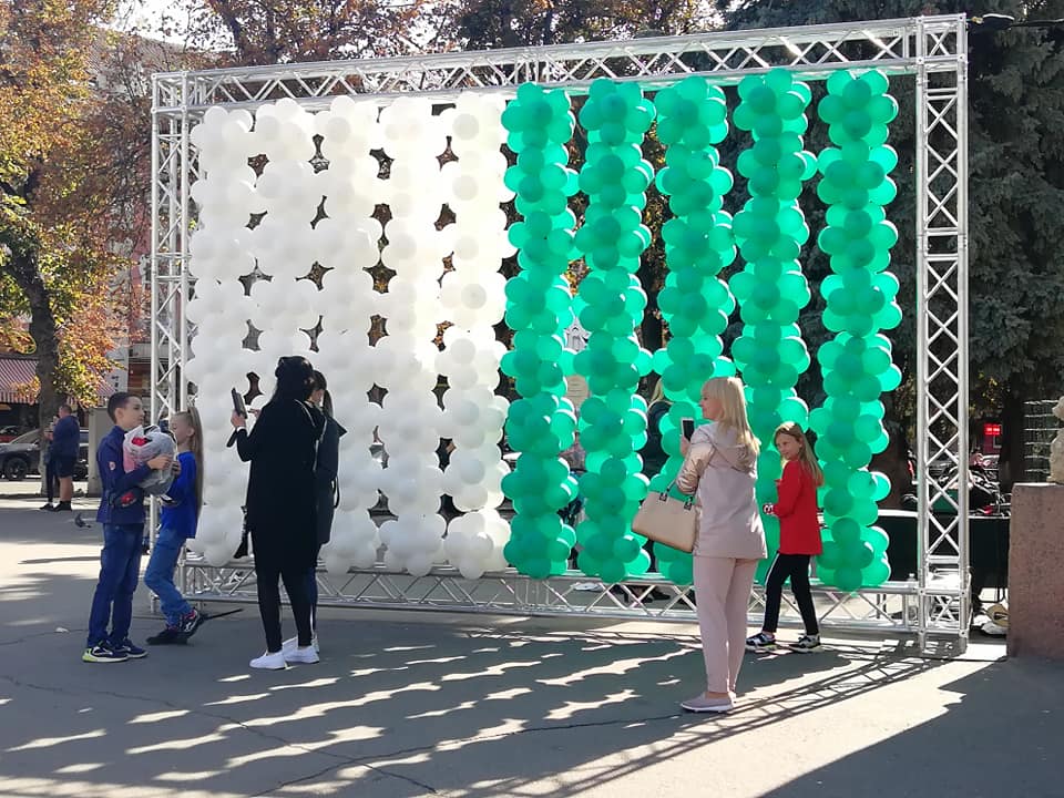 Как украсили Полтаву ко Дню города / Фото: Нина Король