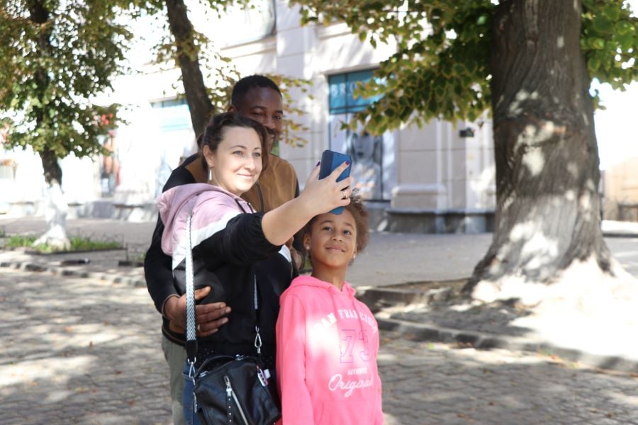 Как украсили Полтаву ко Дню города