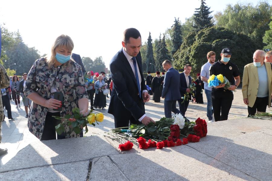 Полтавчане почтили память освободителей города