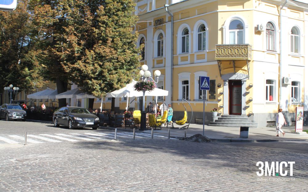 Улица Соборности. Полтава