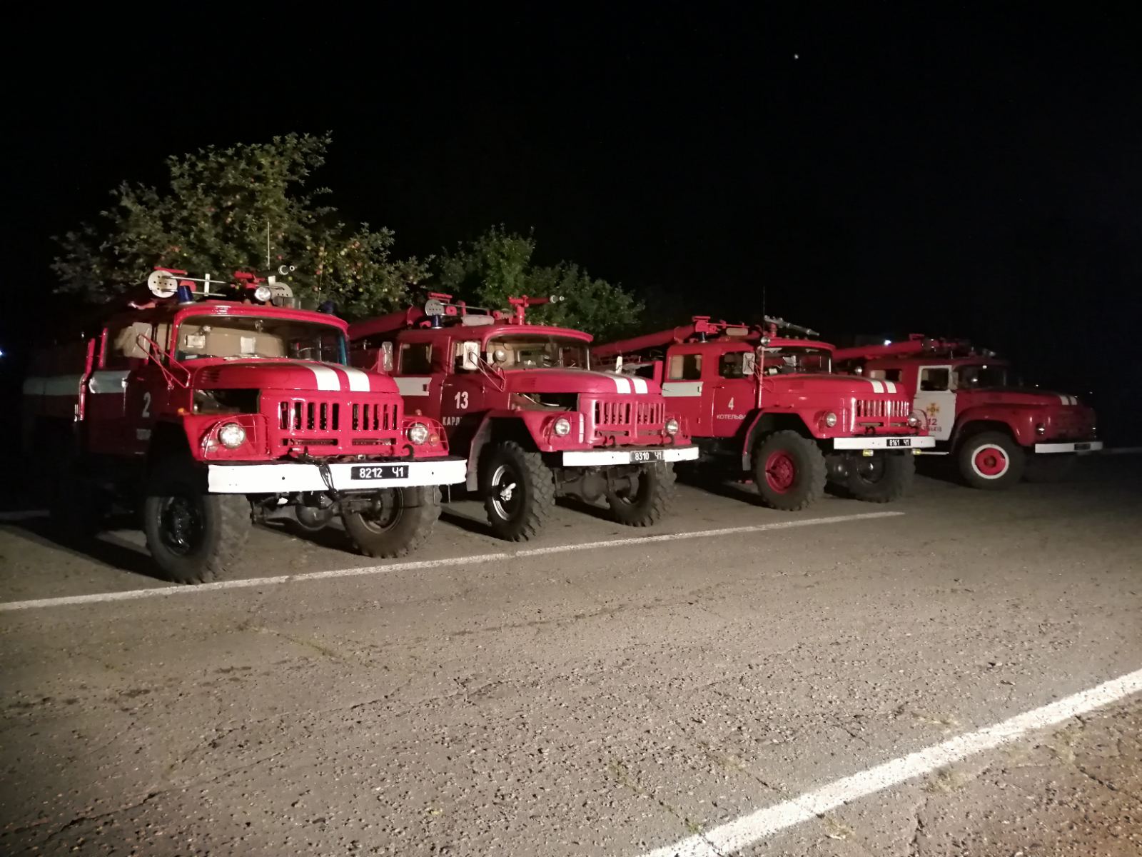 7 пожарных автоцистерн из Полтавы отправились в Луганскую область