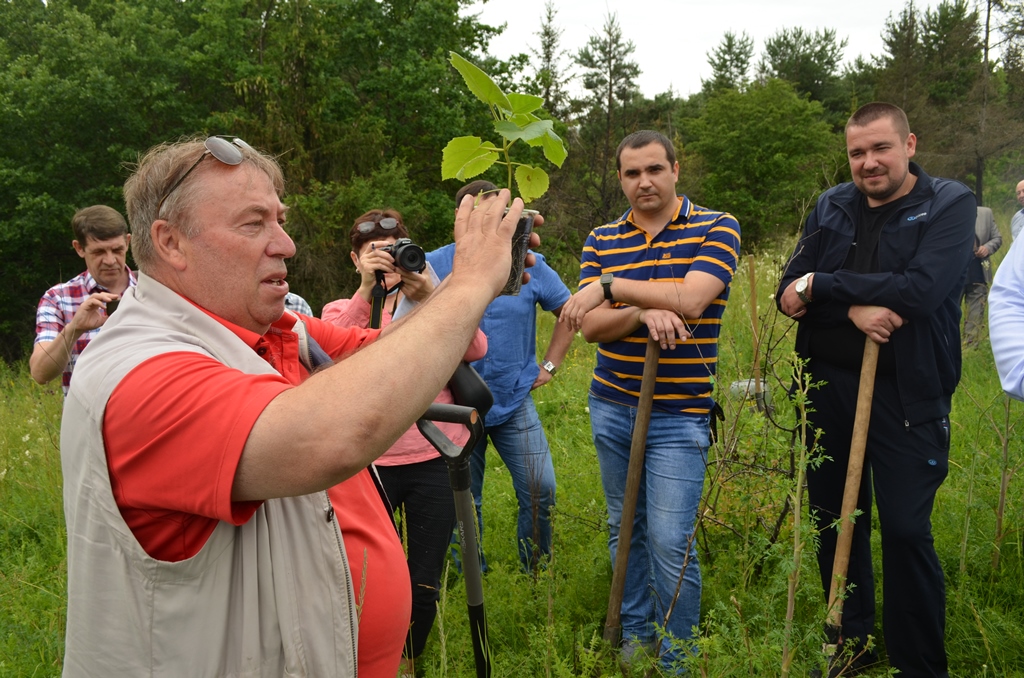 В дендропарке высадили редкостные растения