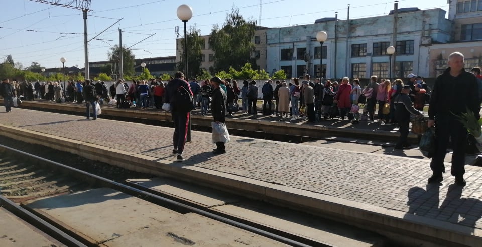 Как в Полтаве придерживаются карантина на вокзалах