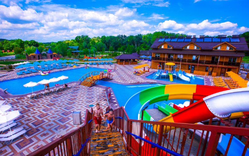 Аквапарк "Глухомань". Нижние Млины