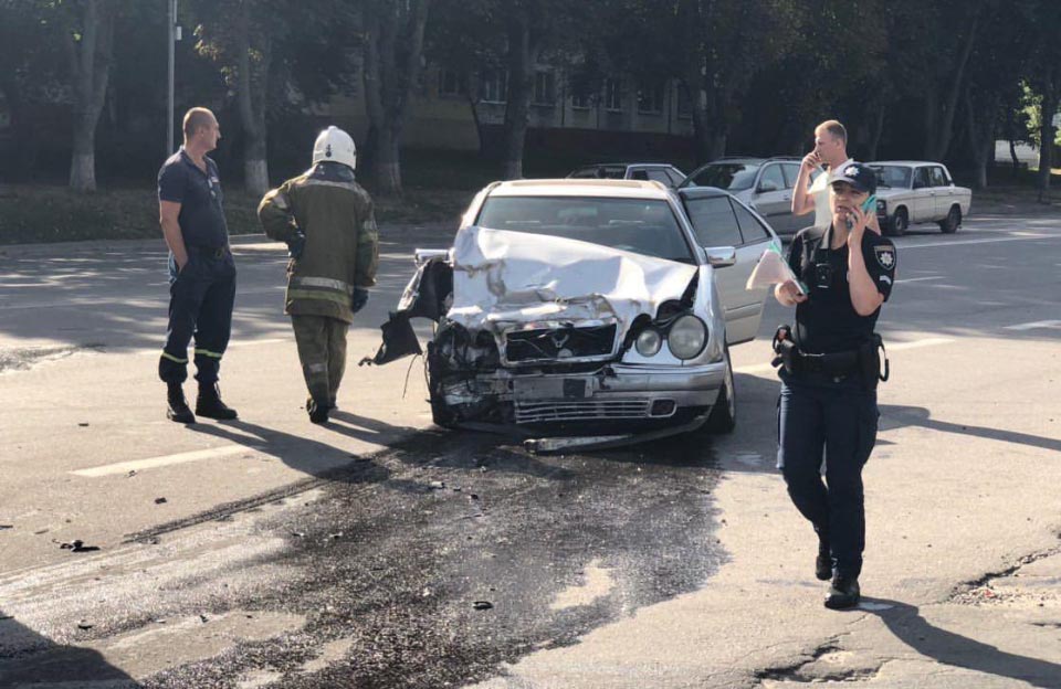ДТП у автовокзала, есть пострадавшие / Фото: poltava.to