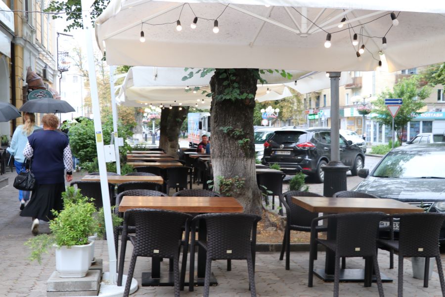 В центре Полтавы проверили летние площадки