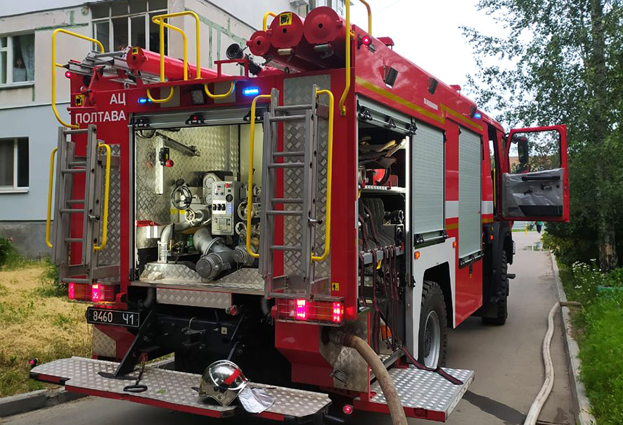 В пылающей квартире погибла полтавчанка