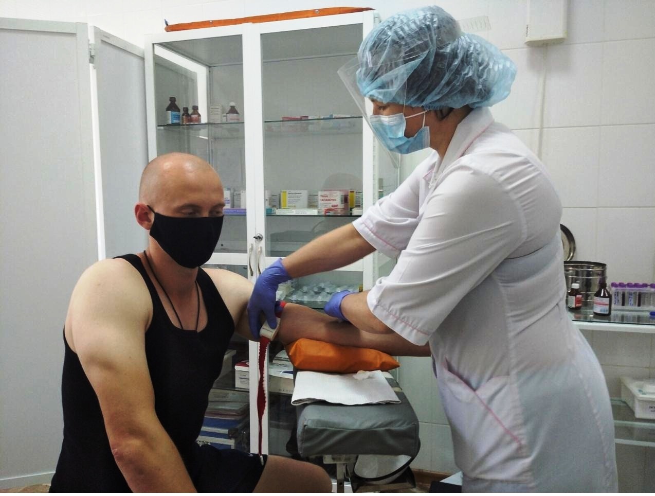 Полтавский военкомат принял первую сотню призывников