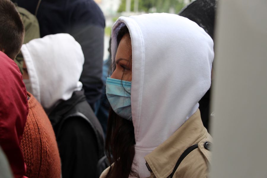 В Полтаве спортсмены провели акцию за открытие фитнес-клубов и спортзалов