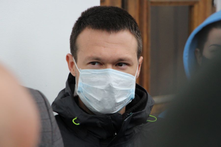 В Полтаве спортсмены провели акцию за открытие фитнес-клубов и спортзалов