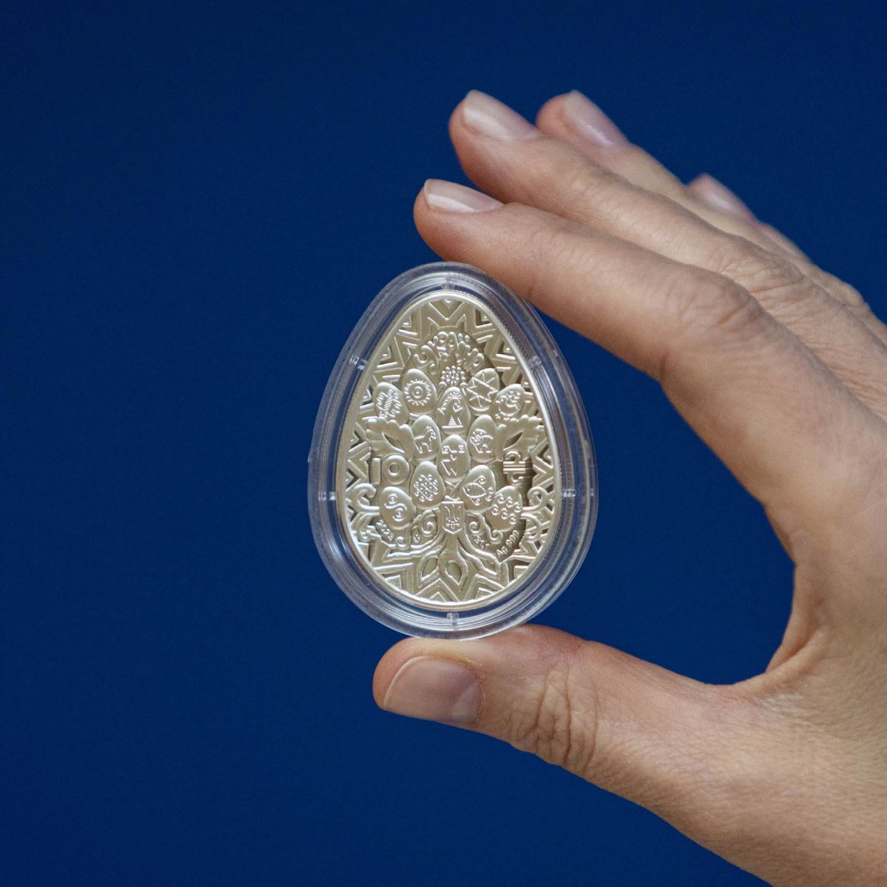 Монета &laquo;Пасхальная радость. Писанка&raquo;. Фото: НБУ