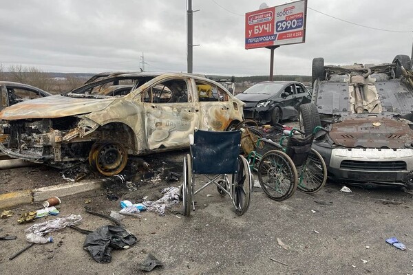 У Мережі показали жахливі знімки злочинів окупантів у Київській області фото 4